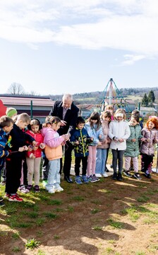 ODPRTJE DVEH  OTROŠKIH IGRIŠČ V KOŠANI 6.3.2026 - Valter Leban-0223